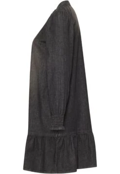 MUSTANG Midi-jurk Frida Denim Dress -TrendyTijd Verkoop mustang midi jurk frida denim dress zwart 4