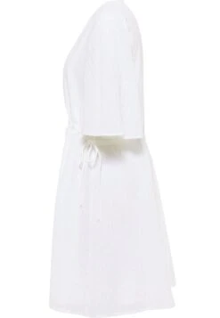 MUSTANG Mini-jurk Frida CO Dress -TrendyTijd Verkoop mustang mini jurk frida co dress wit 3