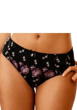 Petite Fleur Gold Jurk Van Netstof Transparant Materiaal Met Ritssluiting Voor -TrendyTijd Verkoop nuance slip met bloemborduursels zwart