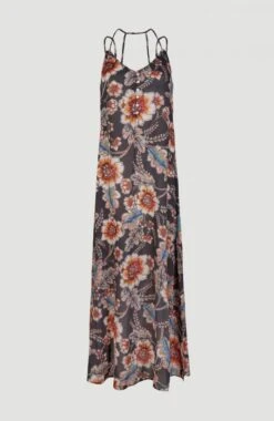 O'Neill Maxi-jurk "Mix And Match" -TrendyTijd Verkoop oneill maxi jurk mix and match zwart 10