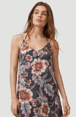 O'Neill Maxi-jurk "Mix And Match" -TrendyTijd Verkoop oneill maxi jurk mix and match zwart 13