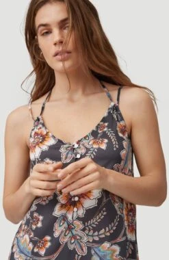 O'Neill Maxi-jurk "Mix And Match" -TrendyTijd Verkoop oneill maxi jurk mix and match zwart 9