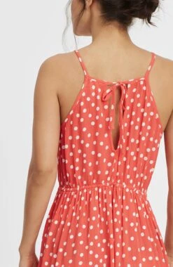 O'Neill Midi-jurk "All Over Print" -TrendyTijd Verkoop oneill midi jurk all over print rood 2