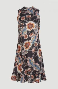 O'Neill Midi-jurk "Mix And Match" -TrendyTijd Verkoop oneill midi jurk mix and match zwart 10