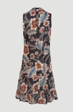 O'Neill Midi-jurk "Mix And Match" -TrendyTijd Verkoop oneill midi jurk mix and match zwart 5