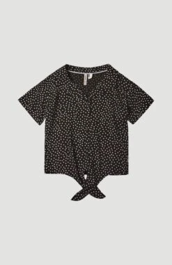 O'Neill Gedessineerde Jurk O'NEILL BEACH DRESS -TrendyTijd Verkoop oneill shirt met korte mouwen beach zwart