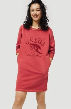 MUSTANG Midi-jurk FERNANDA 30 MUSTANG Midi-jurk FERNANDA -TrendyTijd Verkoop oneill sweatjurk sweat dress rood 1