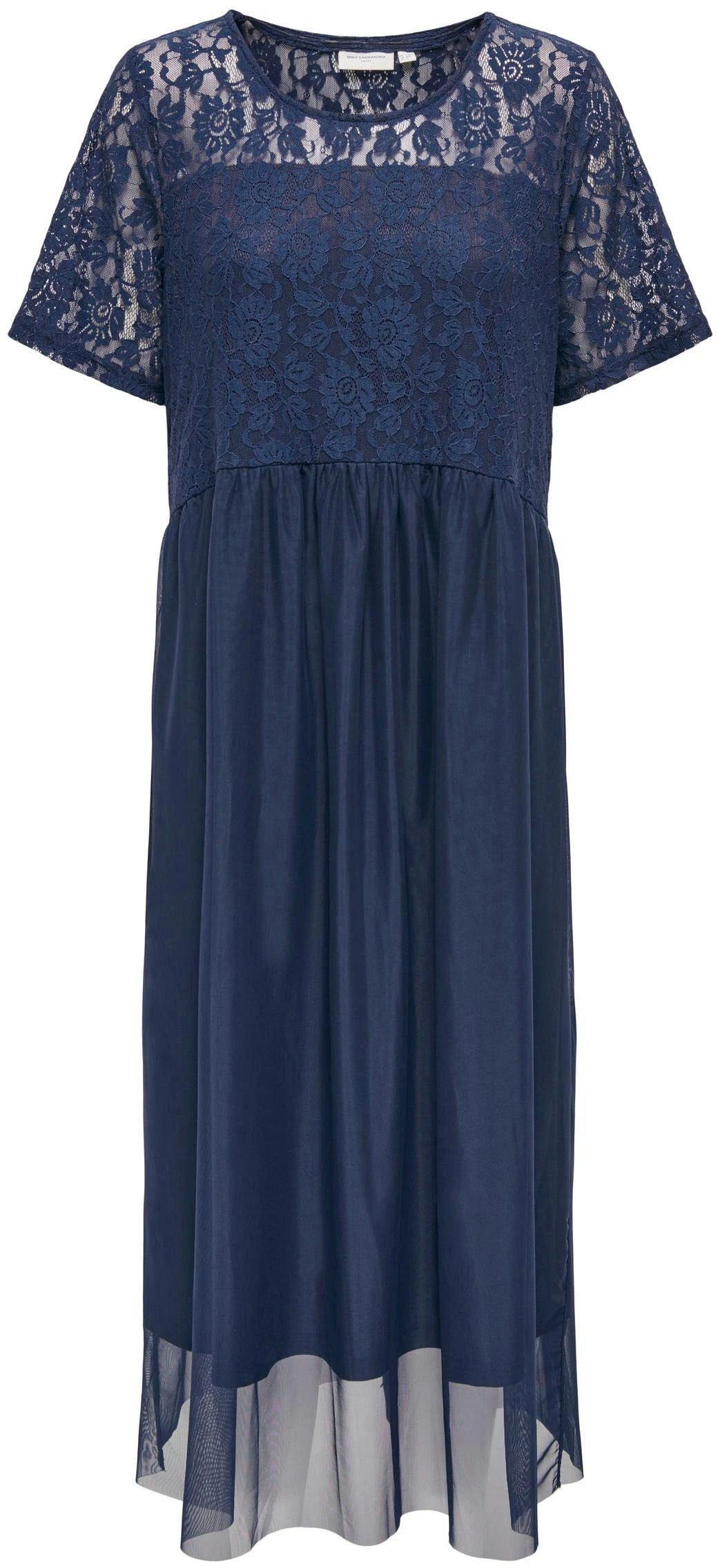 ONLY CARMAKOMA Party-jurk CARMARY 2/4 MESH CALF DRESS JRS 3 ONLY CARMAKOMA Party-jurk CARMARY 2/4 MESH CALF DRESS JRS