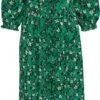 Only Gedessineerde Jurk ONLCARLOTTA LIFE 3/4 MIDI DRESS -TrendyTijd Verkoop only gedessineerde jurk onlcarlotta life 3 4 midi dress groen