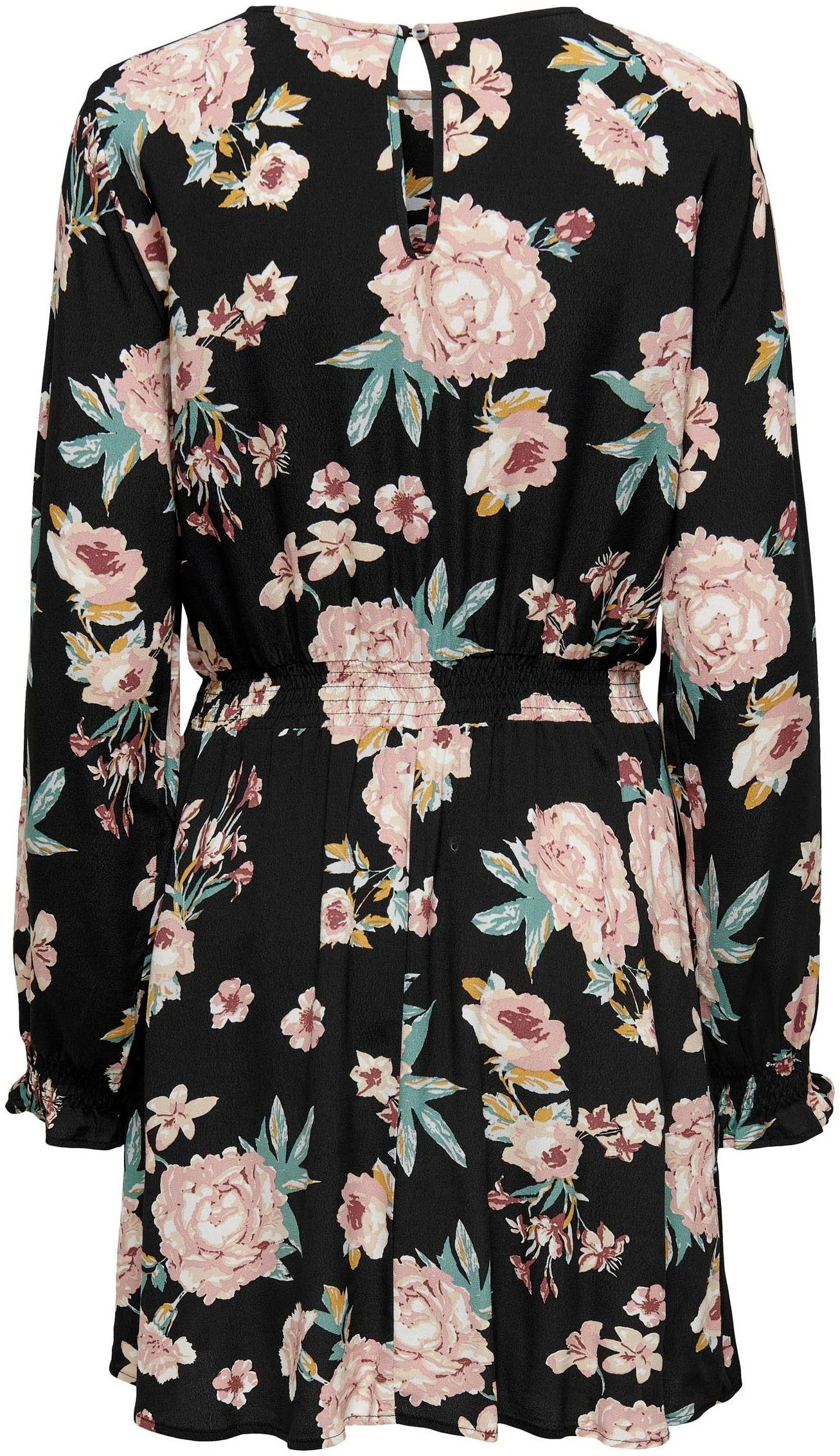 Only Gedessineerde Jurk ONLMARY L/S SMOCK DRESS 4 Only Gedessineerde Jurk ONLMARY L/S SMOCK DRESS - Afbeelding 2