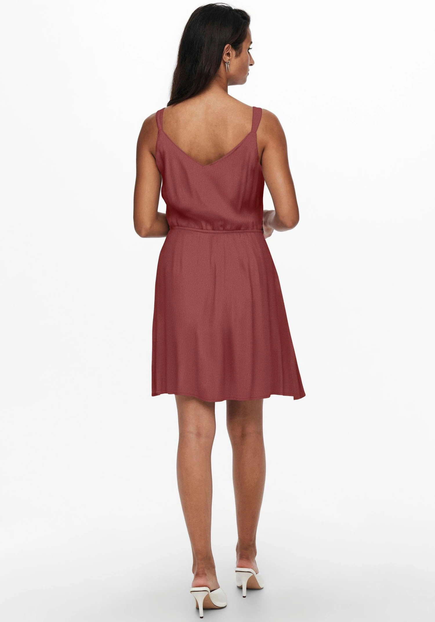 Only Jurk In Overgooiermodel ONLKARMEN LIFE S/L SHORT DRESS WVN NOOS 4 Only Jurk In Overgooiermodel ONLKARMEN LIFE S/L SHORT DRESS WVN NOOS - Afbeelding 2