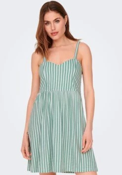 Vero Moda Maxi-jurk VMCLAIRE MENNY SINGLET MAXI DRESS WVN GA -TrendyTijd Verkoop only jurk in overgooiermodel onlsharon s l dress jrs 8