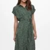 Only Jurk Met Overhemdkraag ONLHANNOVER S/S SHIRT DRESS NOOS WVN 1 Only Jurk Met Overhemdkraag ONLHANNOVER S/S SHIRT DRESS NOOS WVN -TrendyTijd Verkoop only jurk met overhemdkraag onlhannover s s shirt dress noos wvn groen 5