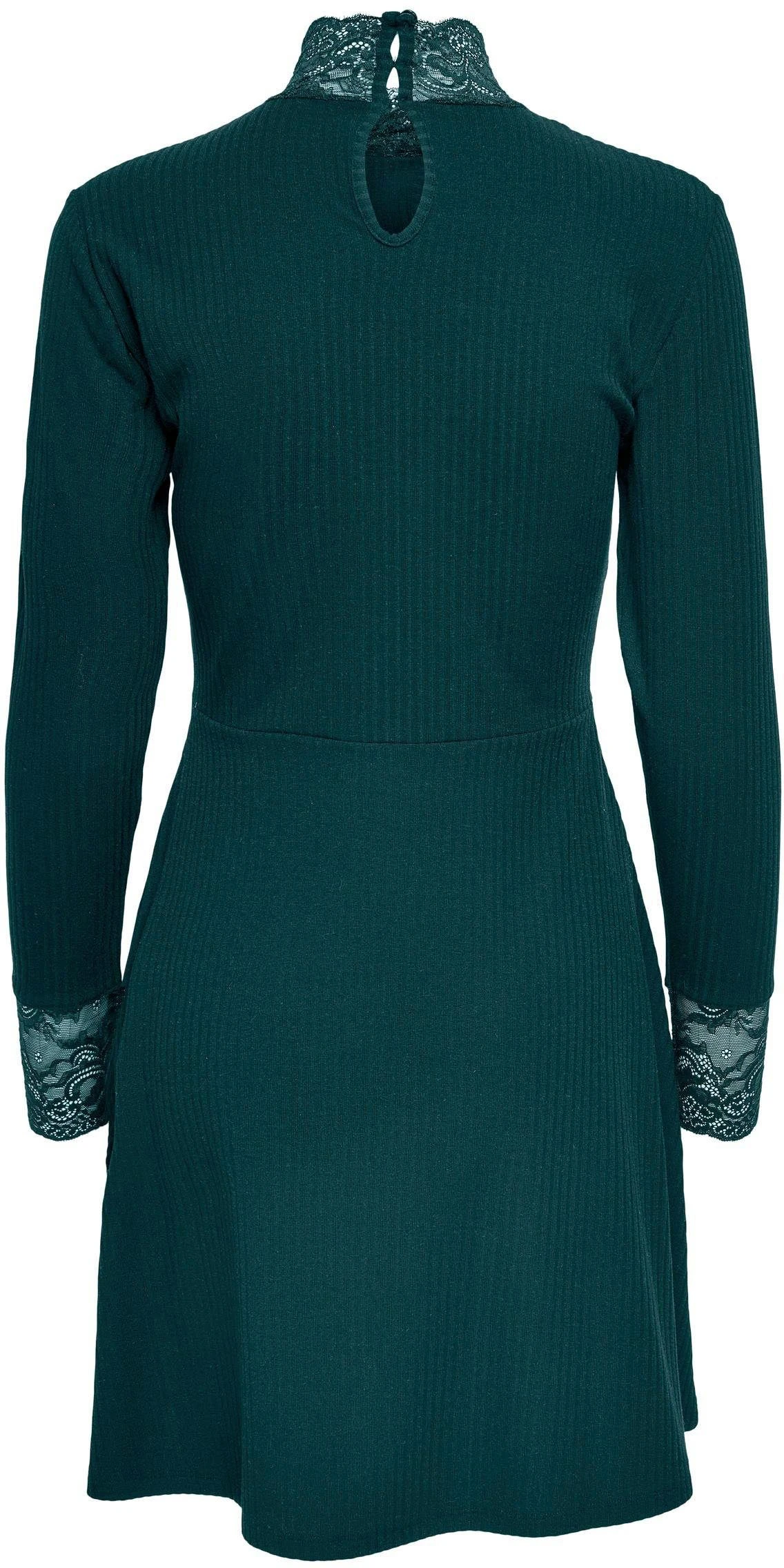 Only Kanten Jurk ONLNELLA L/S LACE MIX DRESS 4 Only Kanten Jurk ONLNELLA L/S LACE MIX DRESS - Afbeelding 2