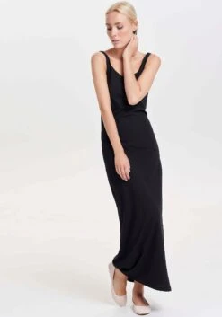 Melrose Jurk In Overgooiermodel -TrendyTijd Verkoop only maxi jurk onlgael sl long dress cs jrs 5