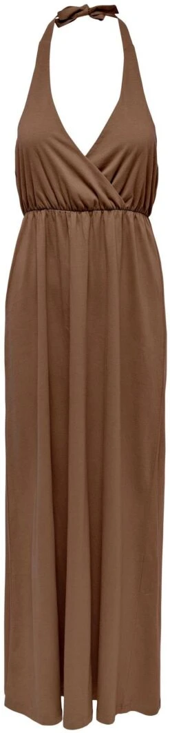 Only Maxi-jurk ONLMAY S/L HALTERNECK DRESS JRS
