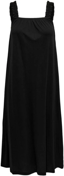 Only Maxi-jurk ONLMAY S/L MIX DRESS -TrendyTijd Verkoop only maxi jurk onlmay s l mix dress zwart 3