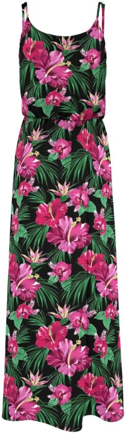 Saint Tropez Gedessineerde Jurk EdaSZ Dress -TrendyTijd Verkoop only maxi jurk onlvano fr strap maxi dress ptm 6