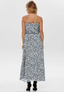 Voorkant -TrendyTijd Verkoop only maxi jurk onlwinner s l maxi dress blauw 3