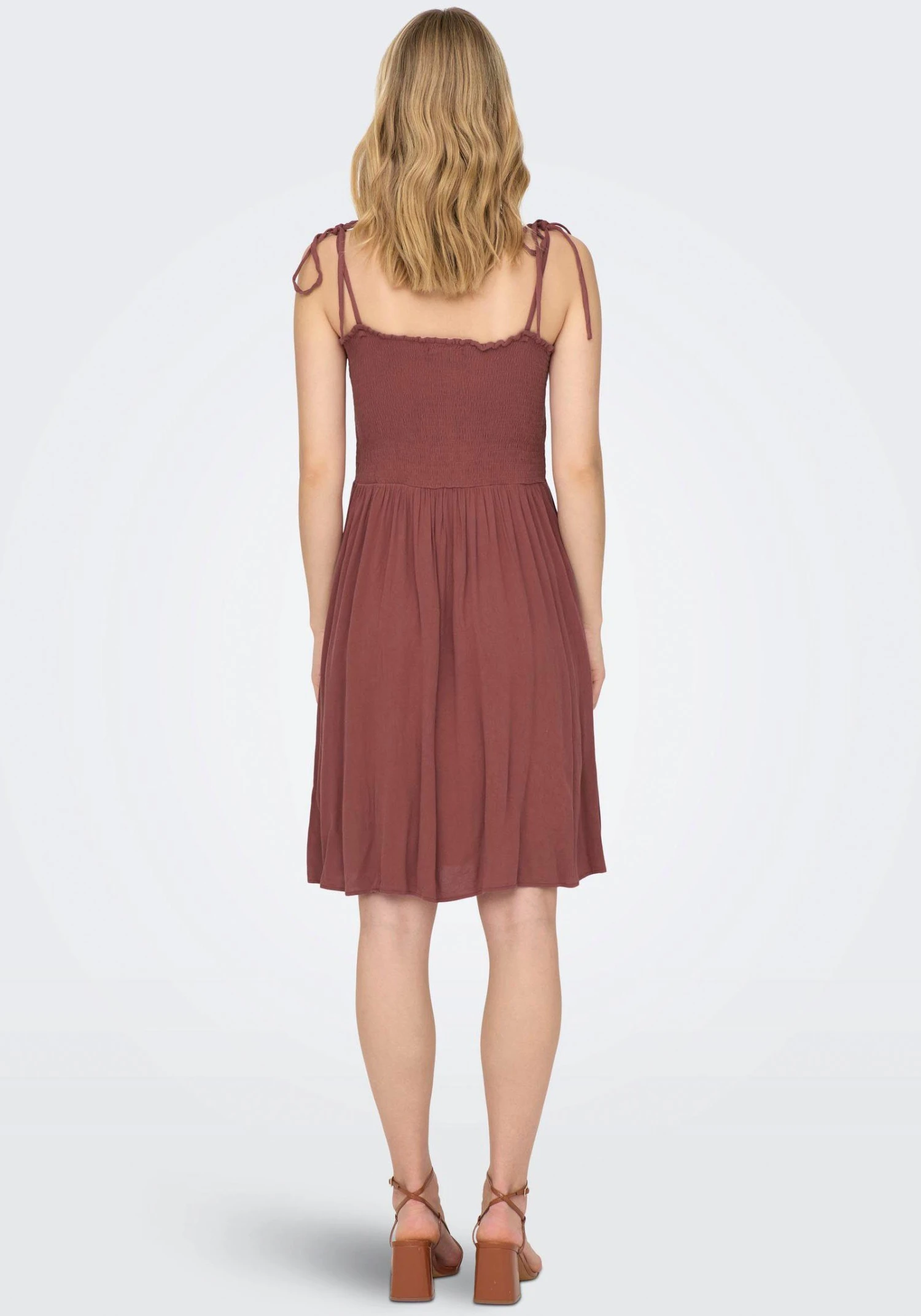 Only Mini-jurk ONLANNIKA S/L SMOCK DRESS WVN NOOS 4 Only Mini-jurk ONLANNIKA S/L SMOCK DRESS WVN NOOS - Afbeelding 2