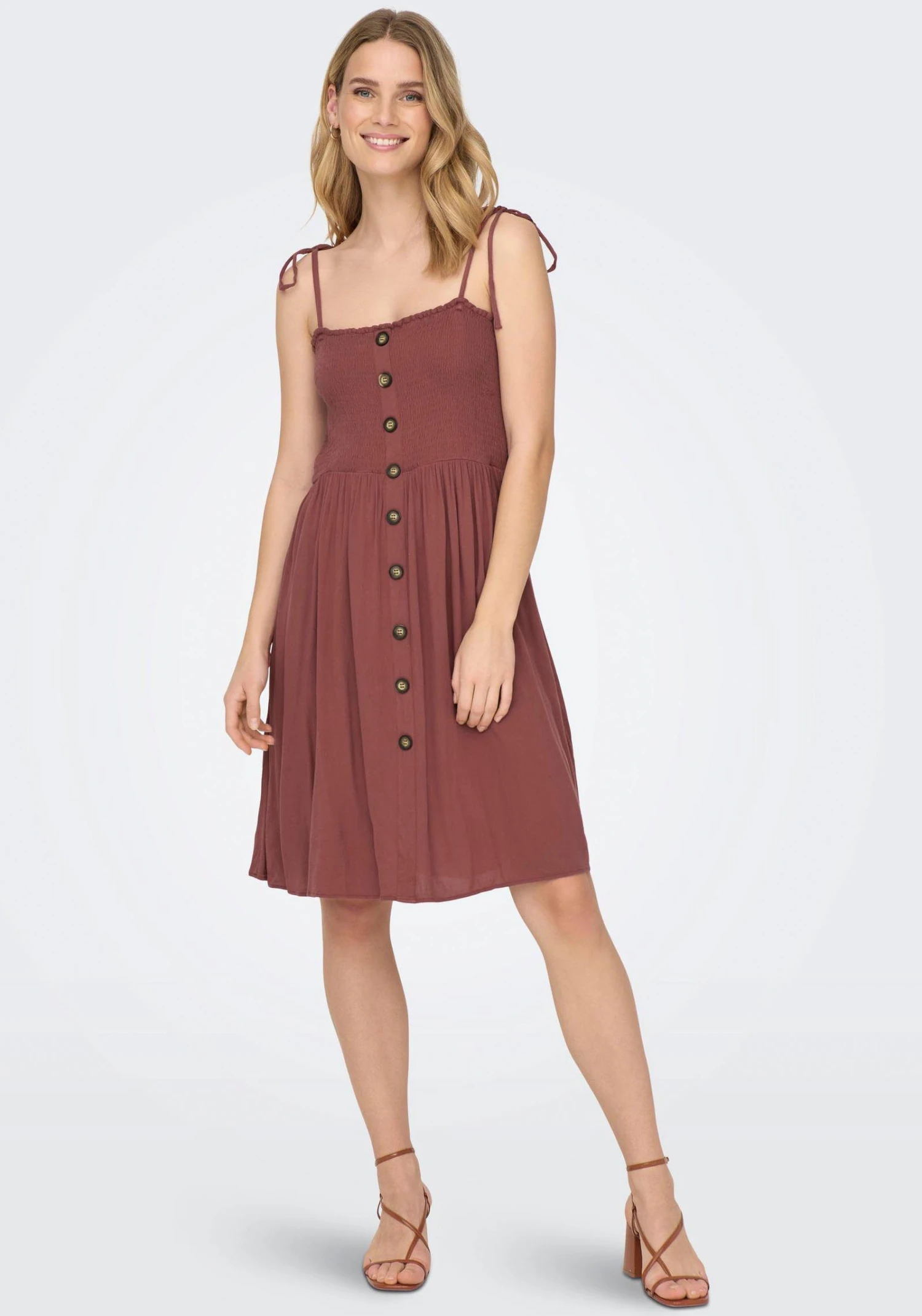 Only Mini-jurk ONLANNIKA S/L SMOCK DRESS WVN NOOS 9 Only Mini-jurk ONLANNIKA S/L SMOCK DRESS WVN NOOS - Afbeelding 7