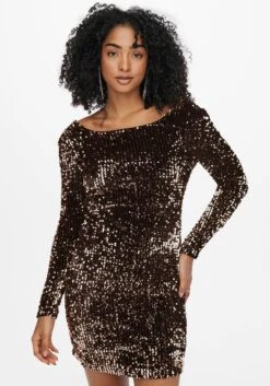 Only Mini-jurk ONLCONFIDENCE L/S SEQUINS DRESS JRS -TrendyTijd Verkoop only mini jurk onlconfidence l s sequins dress jrs 6
