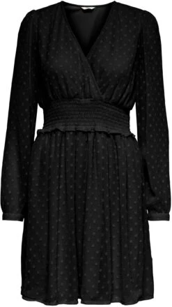 Only Mini-jurk ONLELLA LYNG LS DRESS WVN CS