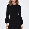 Only Mini-jurk ONLIBI LS O-NECK DRESS CC KNT