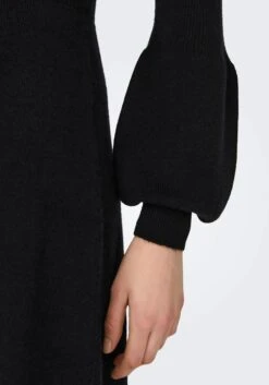 Only Mini-jurk ONLIBI LS O-NECK DRESS CC KNT -TrendyTijd Verkoop only mini jurk onlibi ls o neck dress cc knt zwart 6