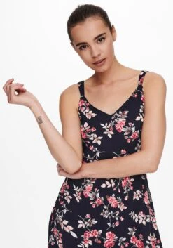 Only Mini-jurk ONLKARMEN S/L SHORT DRESS -TrendyTijd Verkoop only mini jurk onlkarmen s l short dress blauw 2