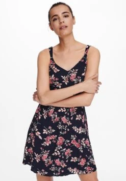 Only Mini-jurk ONLKARMEN S/L SHORT DRESS -TrendyTijd Verkoop only mini jurk onlkarmen s l short dress blauw 7