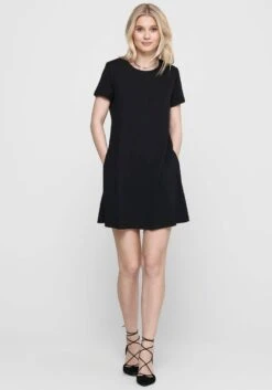 Only Mini-jurk ONLMAY S/S POCKET DRESS BOX JRS -TrendyTijd Verkoop only mini jurk onlmay s s pocket dress box jrs zwart 3