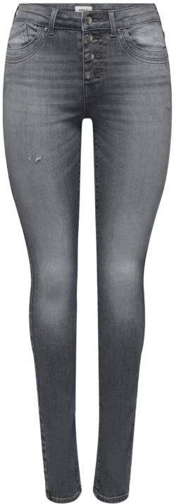 Only Mini-jurk ONLELLA LYNG LS DRESS WVN CS -TrendyTijd Verkoop only skinny fit jeans onlblush mw button rea dnm ext