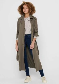 Cecil Gedessineerde Jurk Met Tropische All-over Print -TrendyTijd Verkoop only trenchcoat onlline x long trenchcoat otw noos