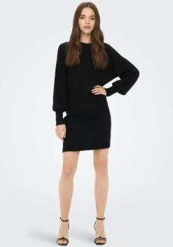 Aniston SELECTED Maxi-jurk Met Brede Bandjes Voor Het Aanrimpelen 27 Aniston SELECTED Maxi-jurk Met Brede Bandjes Voor Het Aanrimpelen -TrendyTijd Verkoop only tricotjurk onlalexis l s bead dress knt zwart 1