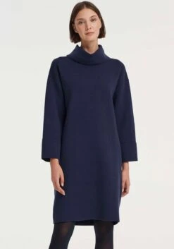 Classic Inspirationen Jurk In A-lijn Linnen Jurk -TrendyTijd Verkoop opus jerseyjurk wipino blauw 1