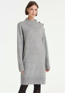 Tom Tailor Denim Tricotjurk Casual Jurk Met Ribstructuur (1-delig) -TrendyTijd Verkoop opus tricotjurk wojo