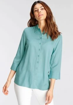 Aniston SELECTED Maxi-jurk In Knalkleuren 30 Aniston SELECTED Maxi-jurk In Knalkleuren -TrendyTijd Verkoop otto products klassieke blouse duurzaam van zachte lenzing ecovero viscose groen