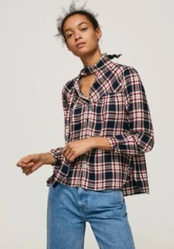 Heine Jerseyjurk Jacquard Jurk 31 Heine Jerseyjurk Jacquard Jurk -TrendyTijd Verkoop pepe jeans geruite blouse oriana 1 delig rood 1