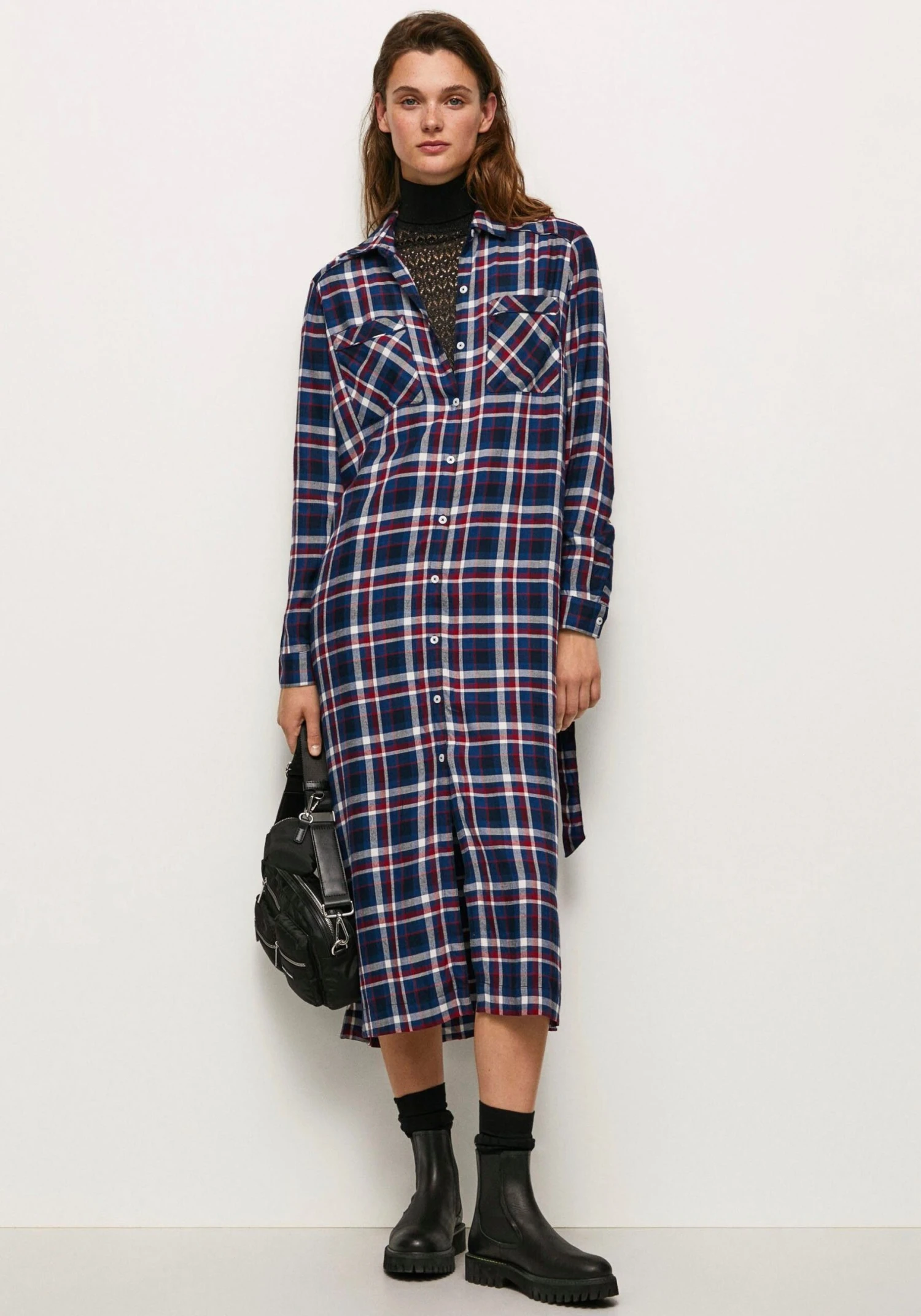 Pepe Jeans Geruite Jurk Olena (1-delig) 3 Pepe Jeans Geruite Jurk Olena (1-delig)