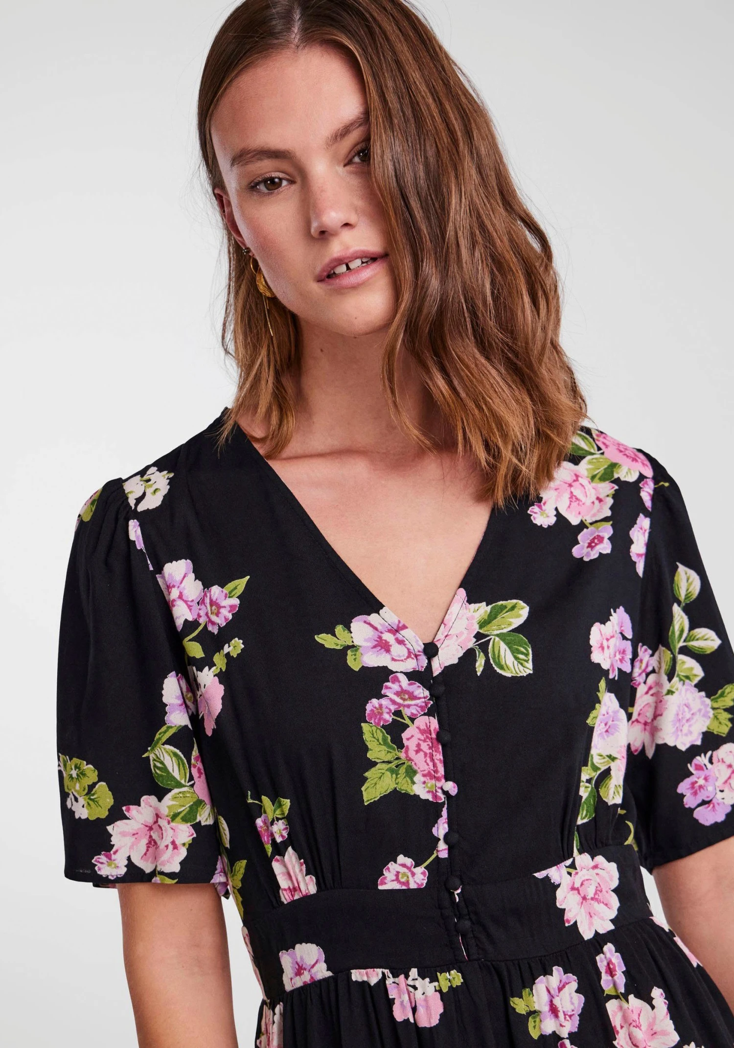 Pieces Gedessineerde Jurk PCTALA SS MIDI DRESS NOOS BC 7 Pieces Gedessineerde Jurk PCTALA SS MIDI DRESS NOOS BC - Afbeelding 5