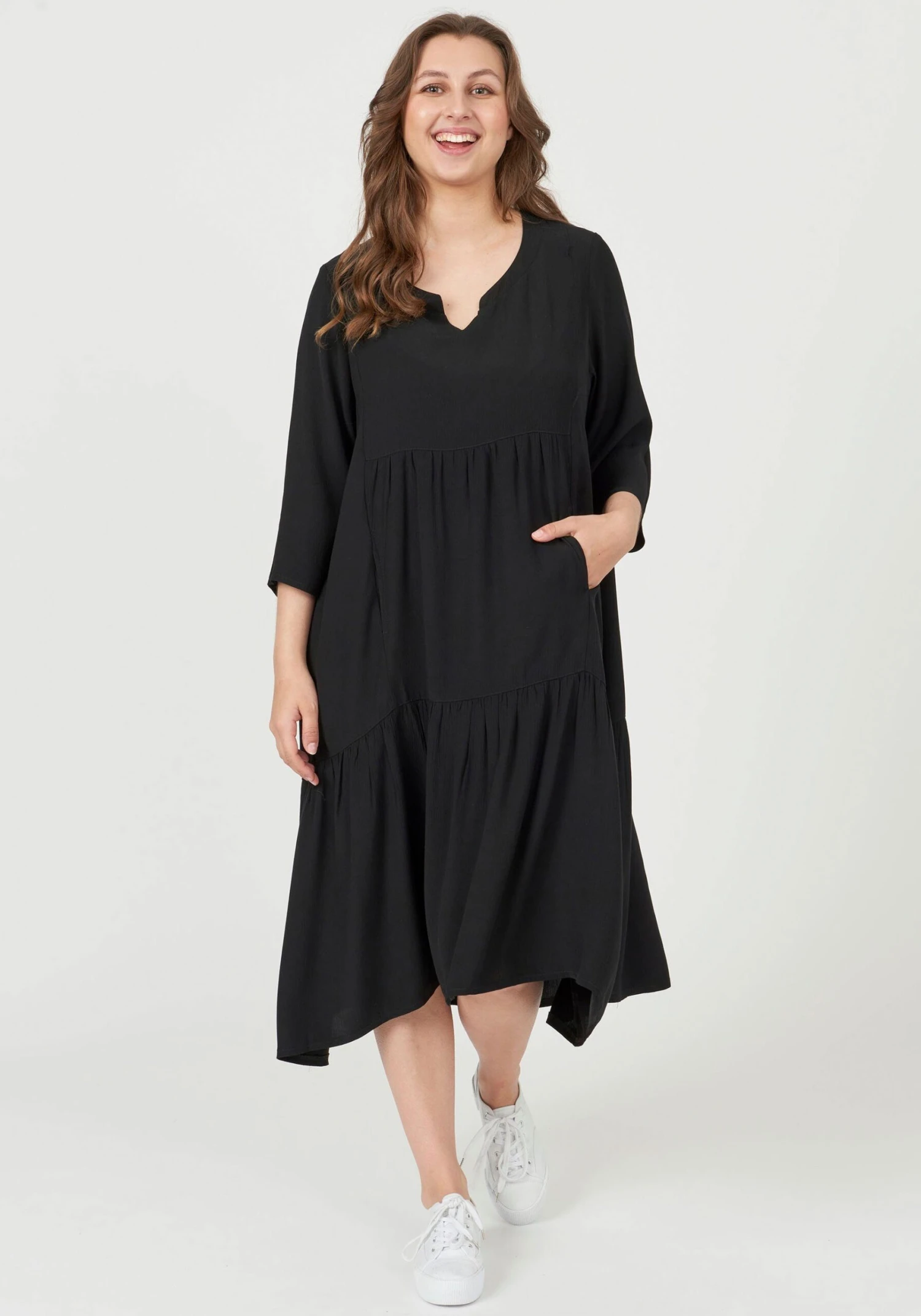 Calvin Klein Jurk Met Spaghettibandjes SLUB RIB STRAPPY 4 Calvin Klein Jurk Met Spaghettibandjes SLUB RIB STRAPPY - Afbeelding 2