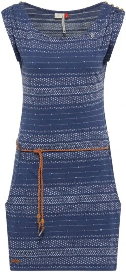 Only Maxi-jurk ONLMAY S/L HALTERNECK DRESS JRS -TrendyTijd Verkoop ragwear jerseyjurk chego in blokstrepen design 2 delig met een afneembare riem blauw