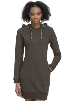 MUSTANG Mini-jurk Fanny AOP Dress -TrendyTijd Verkoop ragwear plus sweatjurk bess plus
