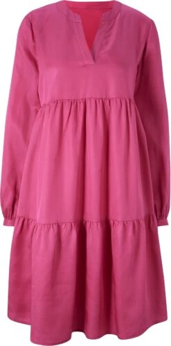 RICK CARDONA By Heine Jurk In A-lijn Jurk -TrendyTijd Verkoop rick cardona by heine jurk in a lijn jurk roze 2