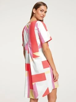 RICK CARDONA By Heine Zomerjurk Gedessineerde Jurk