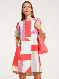 RICK CARDONA By Heine Zomerjurk Gedessineerde Jurk 22 RICK CARDONA By Heine Zomerjurk Gedessineerde Jurk -TrendyTijd Verkoop rick cardona by heine zomerjurk gedessineerde jurk multicolor 4