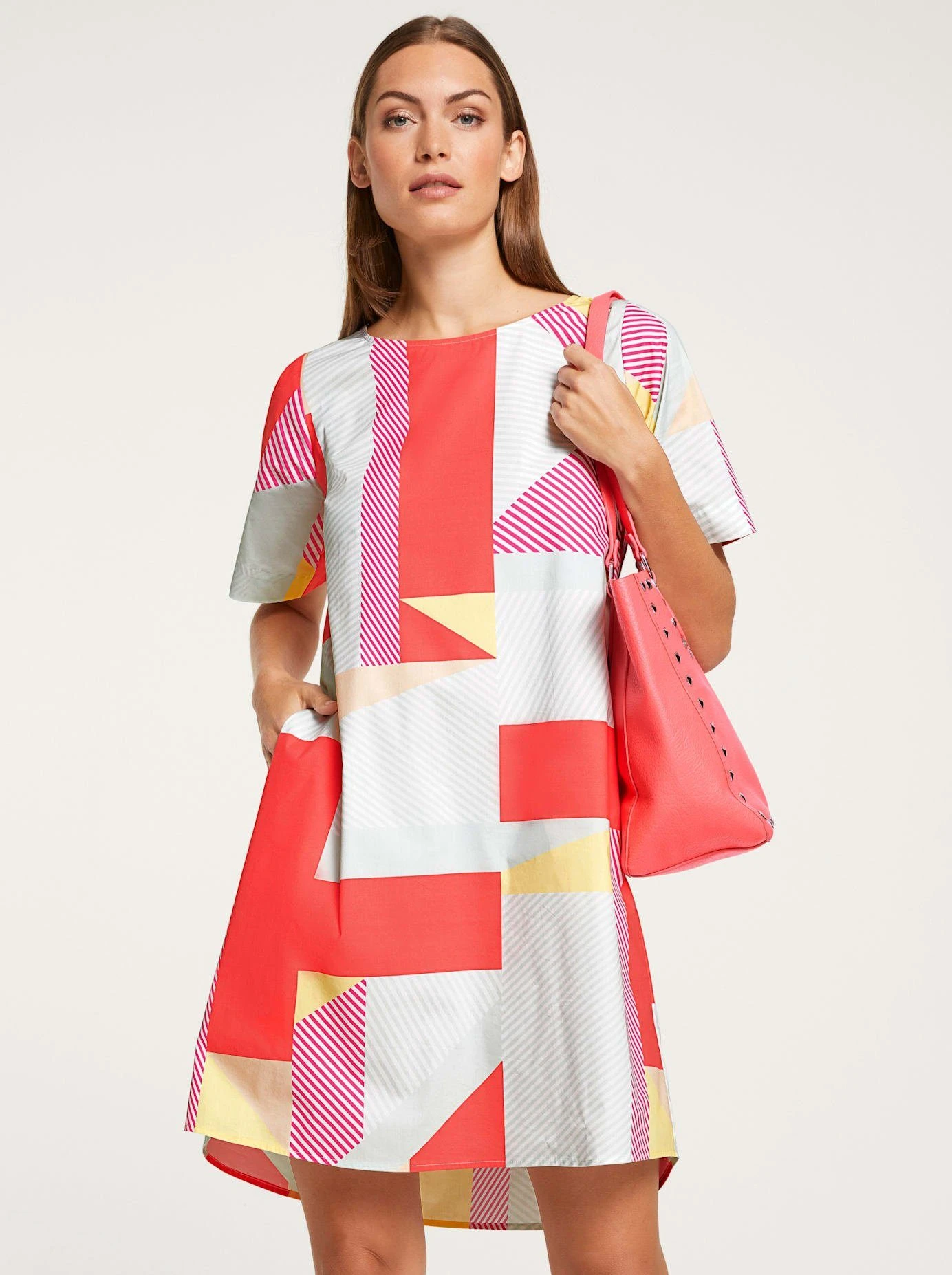 RICK CARDONA By Heine Zomerjurk Gedessineerde Jurk 6 RICK CARDONA By Heine Zomerjurk Gedessineerde Jurk - Afbeelding 4