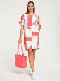 RICK CARDONA By Heine Zomerjurk Gedessineerde Jurk 23 RICK CARDONA By Heine Zomerjurk Gedessineerde Jurk -TrendyTijd Verkoop rick cardona by heine zomerjurk gedessineerde jurk multicolor 5