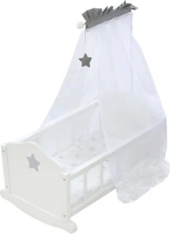 Baby Born Poppenkleding Deluxe Jeans Jurk, 43 Cm 20 Baby Born Poppenkleding Deluxe Jeans Jurk, 43 Cm -TrendyTijd Verkoop roba poppenwieg stella wit